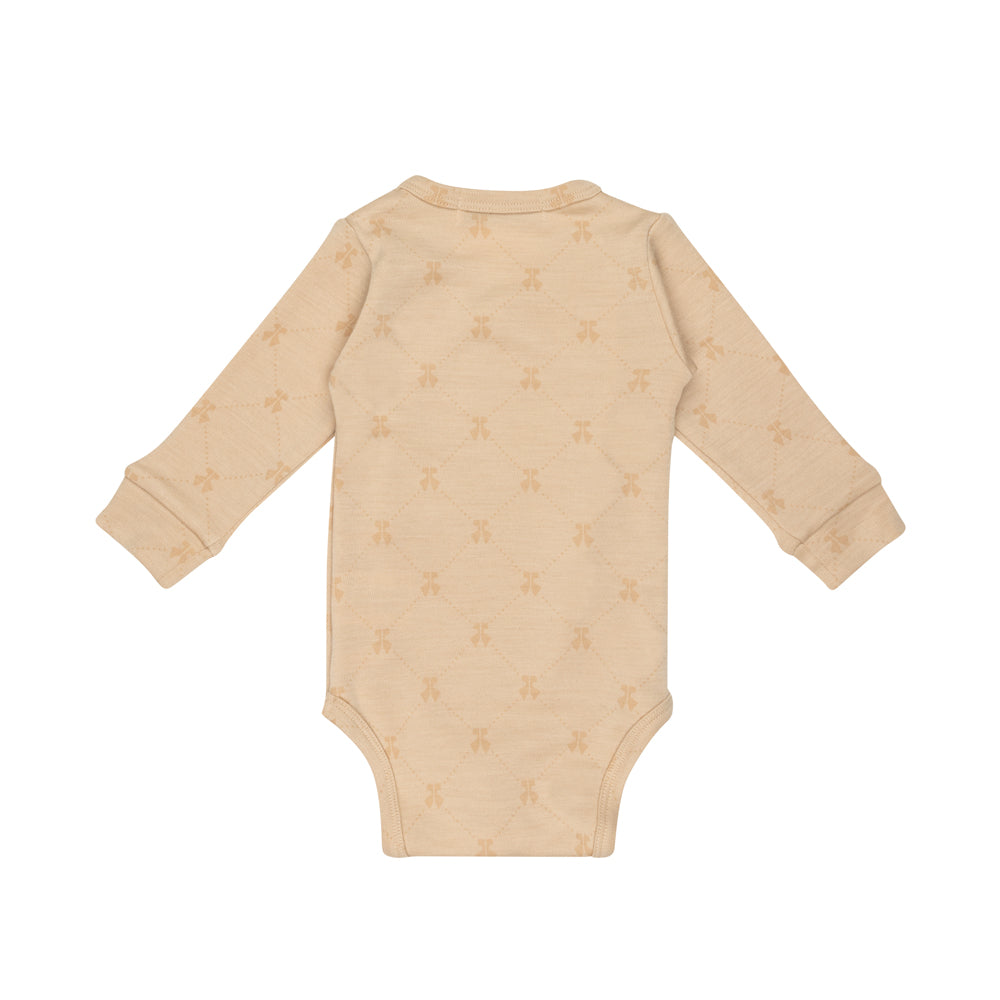 Wrap Romper Silk Blend Clay