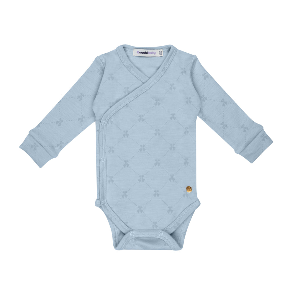 Wrap Romper Silk Blend