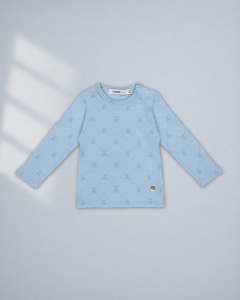 Silk Shirt Baby Blue