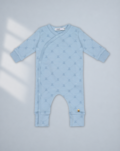 Onesie Silk blend Baby Blue