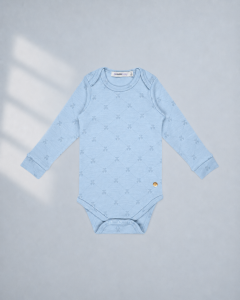 Romper Silk blend Baby Blue