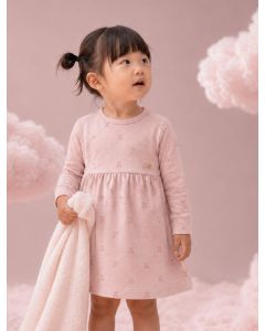 Silk Dress Baby Pink