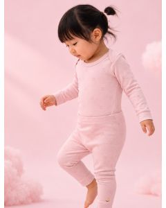 Silk Leggings Baby Pink