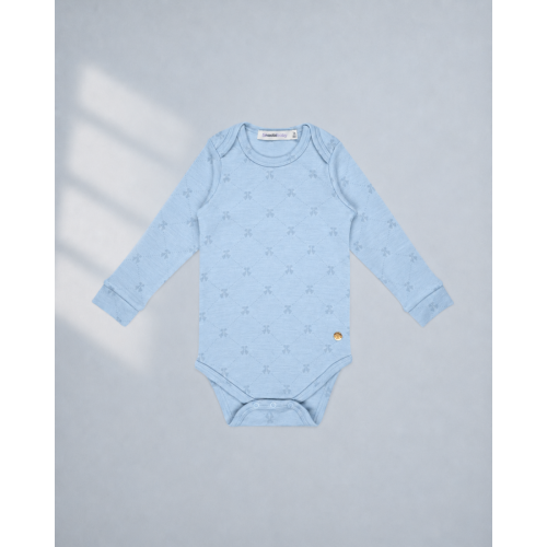 Romper Silk blend Baby Blue
